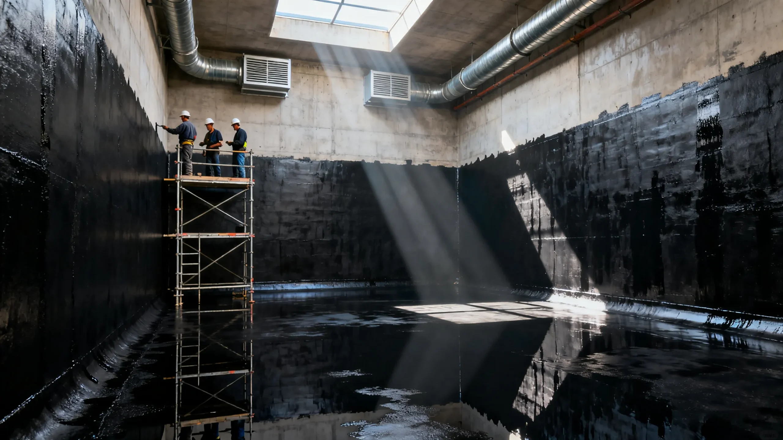 Application Scope of JY-SRA Spraying Quick-Setting (Spray Rapid Setting) Rubber Asphalt Waterproof Coating