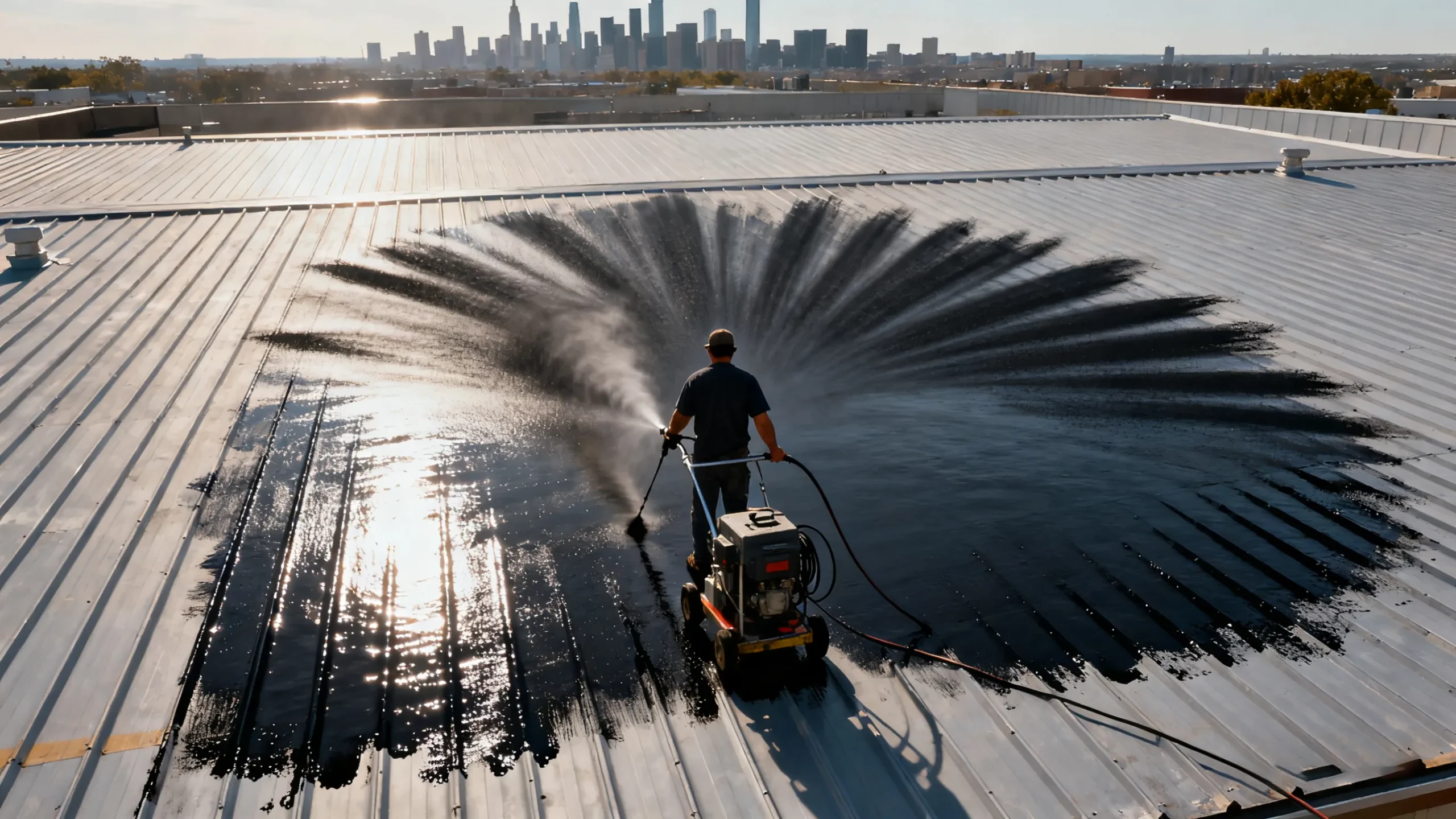 Application Scope of JY-SRA Spraying Quick-Setting (Spray Rapid Setting) Rubber Asphalt Waterproof Coating