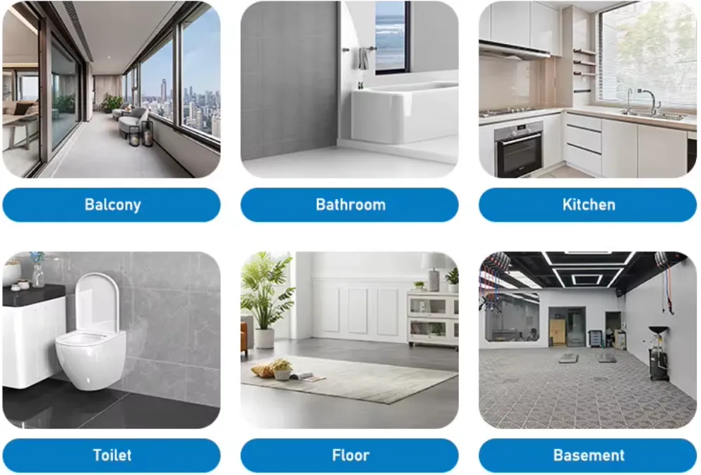 JY-951 Waterborne Polyurethane Waterproof Coating application