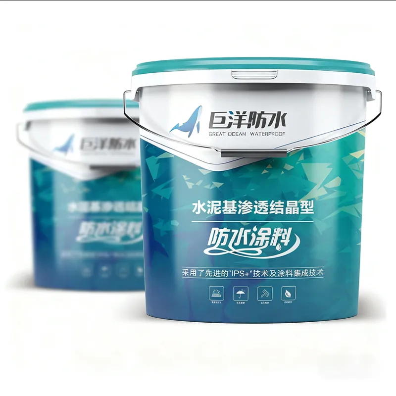 JY-CCW Cement Based Permeable Crystalline Waterproof Coating Acrylic Acid Waterproof Coating