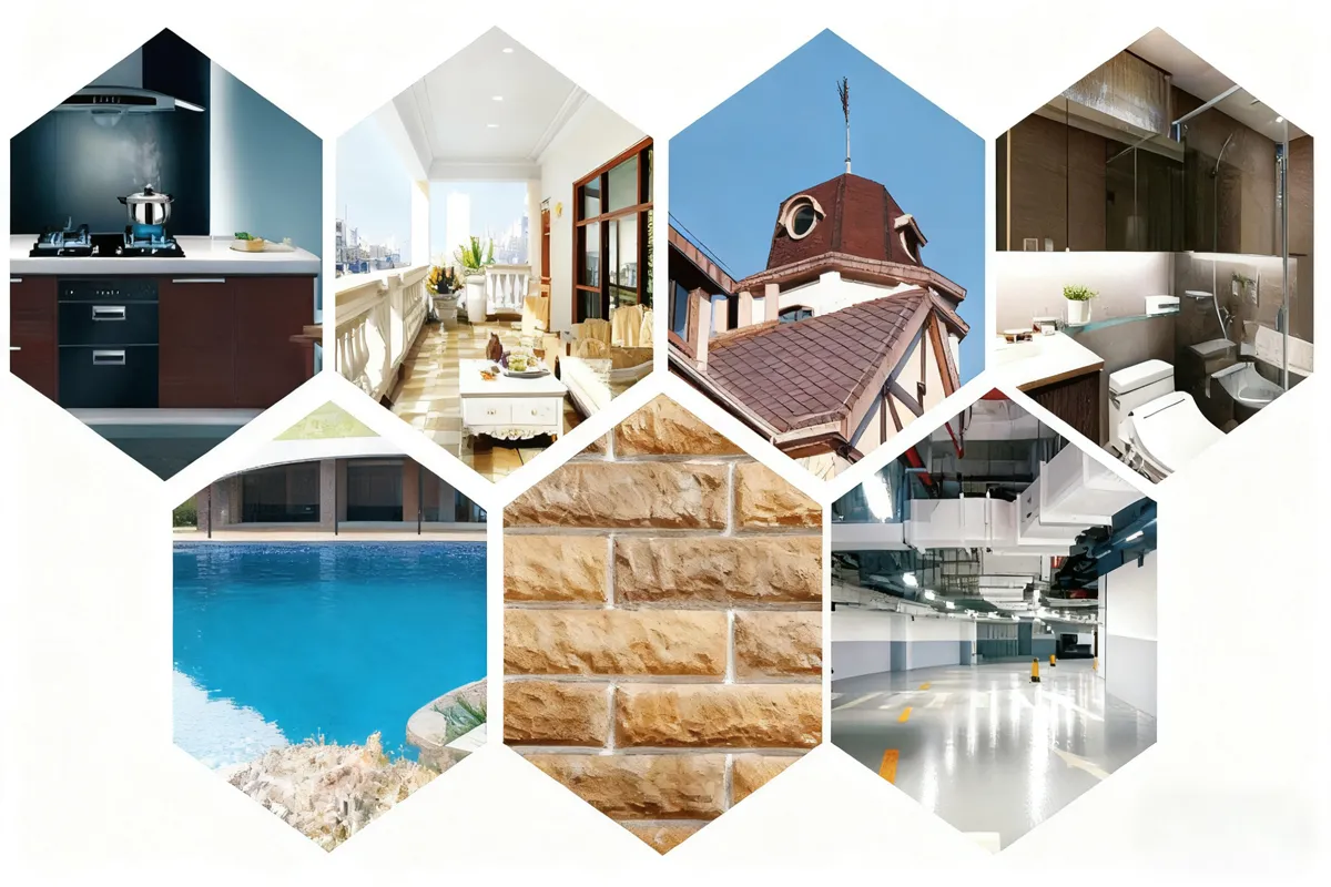 JY-JSS Polymer Cement Waterproof Coating Application-scope