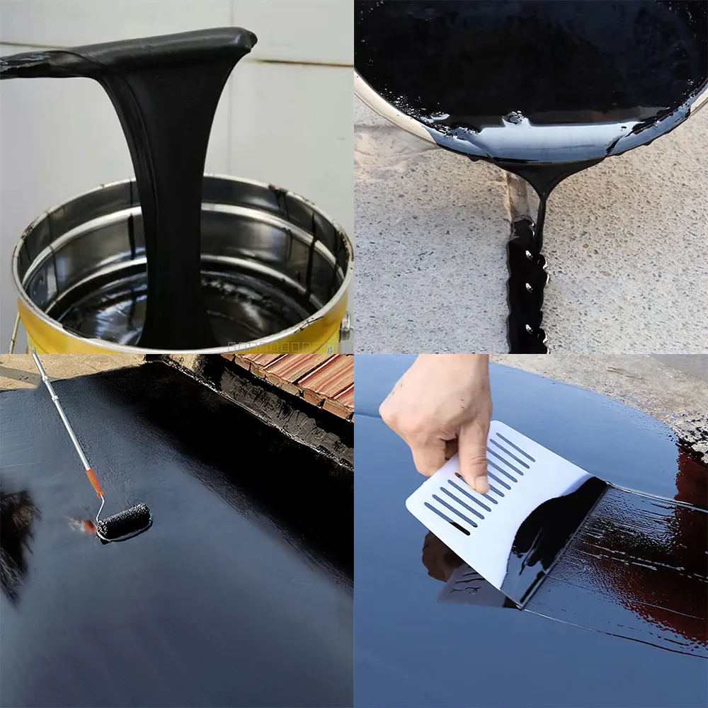 JY-NCR Ikke-herdende, ikke-størknende gummiasfalt vanntett belegg