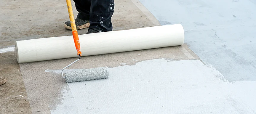 Advantages of Polyurethane Waterproofing1 Worker applying waterproofing material on surfaceAdvantages of Polyurethane Waterproofing