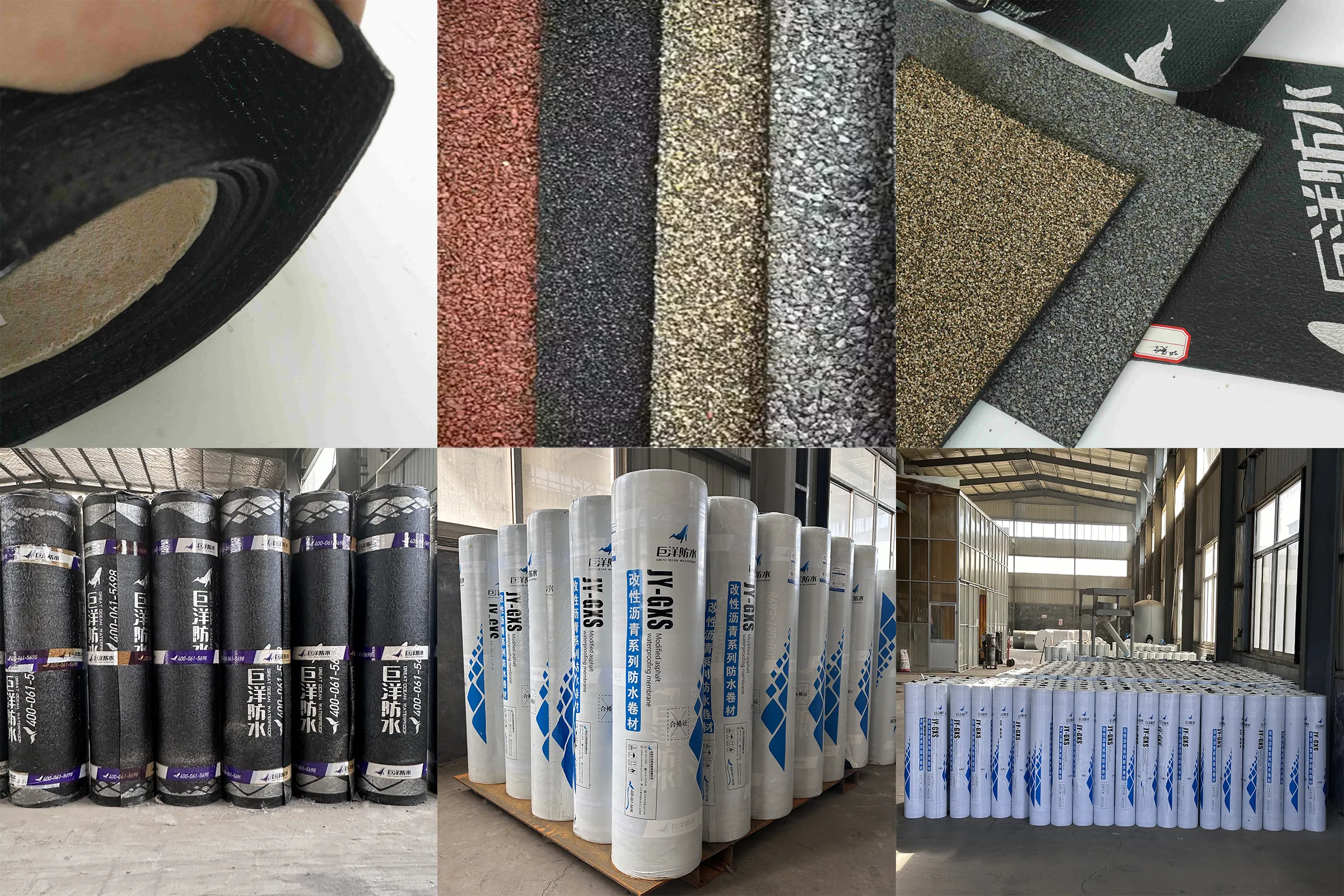 JY-SBS Modified Bitumen Waterproofing Membrane Modified Asphalt Waterproof Membrane