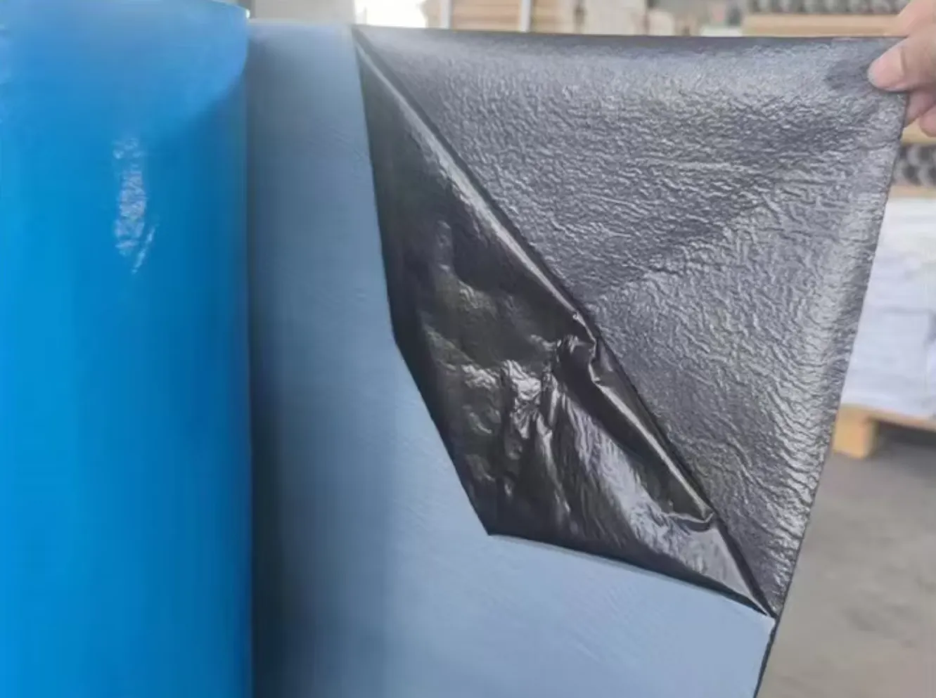 JY-ZPU Self Adhered Membrane Self-Adhesive Polymer Waterproof Membrane [PY] 