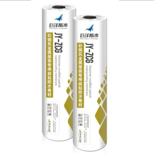 Membrana impermeabilitzant autoadhesiva per a teulada metàl·lica de teula d'acer en color JY-ZCG